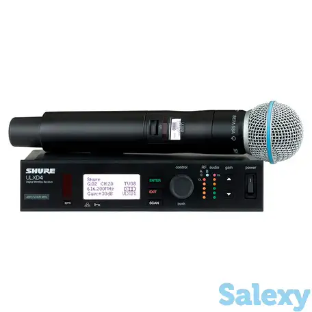 Радиосистема shure ulxd24e/b58-h51, фотография 1