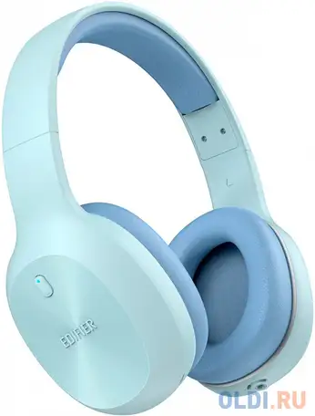 Гарнитура накладные edifier w600bt синий беспроводные bluetooth оголовье, фотография 1