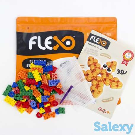 Детский гибкий конструктор FLEXO, фотография 1