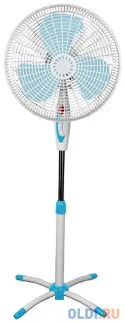 Вентилятор напольный primera sfp-4203mx 40 вт белый/голубой, фотография 1