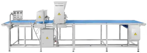 Линия производства песочных коржей, типа медовик, яблочной пастилы Plast-line 600, фотография 1