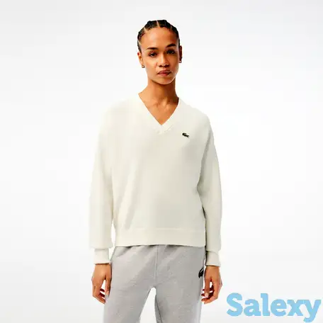 Женский свитер lacoste из органического хлопка, фотография 1