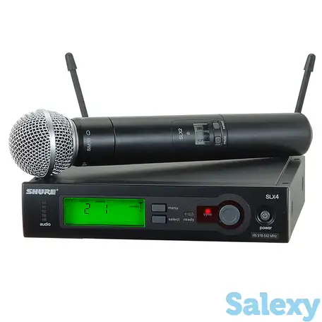 Радиосистема shure slx24e/sm58-g4e, фотография 1