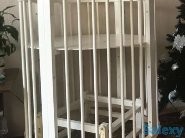 Круглая кроватка-трансформер 8 в1 Premium Baby, фотография 1