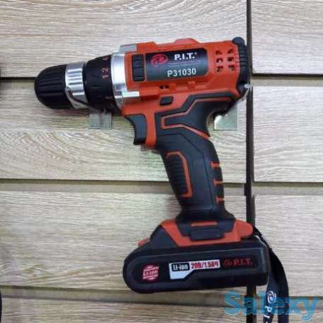 Аккумуляторный шуруповерт P.I.T 31030, фотография 1
