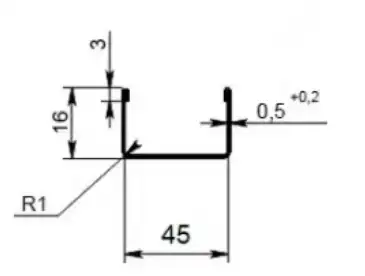 Автоматическая линия для производства профиля модель JB45X16, фотография 1