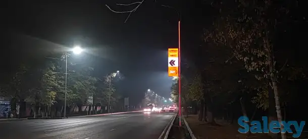 Резмещение рекламных щитов на придорожных столбах и опорах, фотография 3