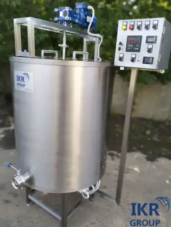 Сыворотник-пастеризатор 400 литров IKR Group classic, фотография 3