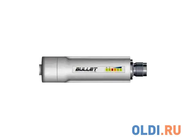 Точка доступа ubiquiti bullet m2 hp 802.11n 150mbps 2.4ghz 28dbm разъем, фотография 1