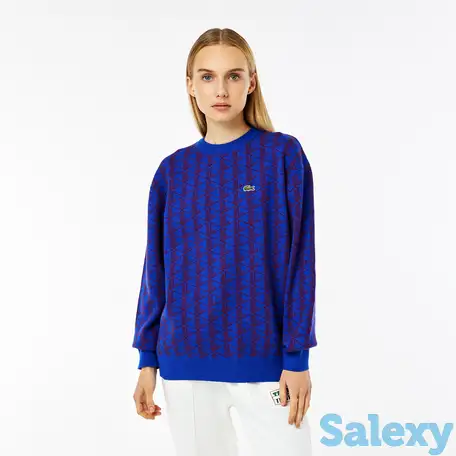 Женский свитер lacoste relax fit fit, фотография 1