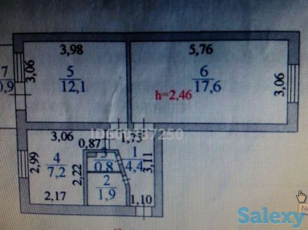 Продам двухкомнатную квартиру пр.Республики 76, фотография 3
