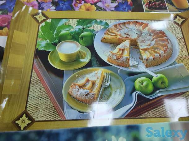 Ламинированная клеенка, рисунок с обоих сторон Большой размер, фотография 2