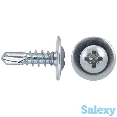 Саморез прессшайба по металлу со сверлом 4.2х13мм, фотография 1