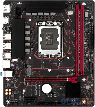 Материнская плата mb maxsun <ms-meterstone h610m 2.5g> lga1700 <h610> 1*pciex16, 1*pciex, фотография 1