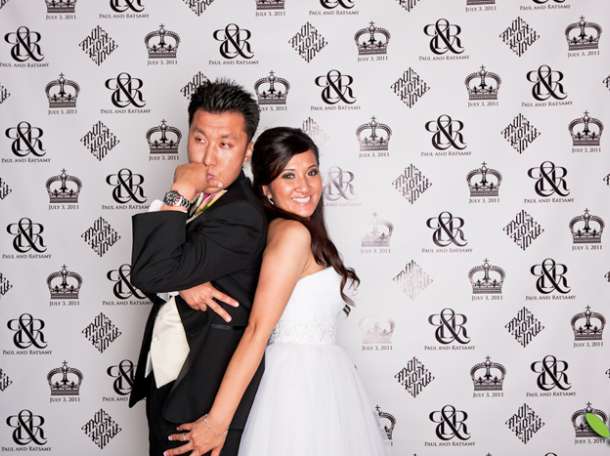 Пресс стена, press wall, свадебный баннер, фотография 4