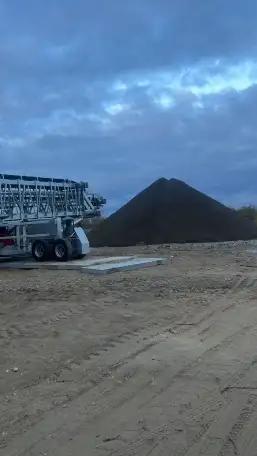 Радиальный конвейер Автоматический Телескопический PTRC1000, 1000 тчас, PolygonMach Турция, фотография 2