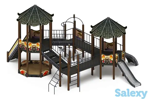 Карнавал (шанхай) - дик 2.22.06-02 - игровой комплекс h=1200, фотография 1