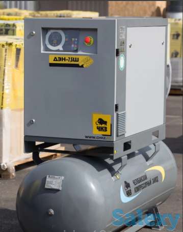 Винтовой компрессор ДЭН  — 5,5Ш-Р (250л), фотография 1