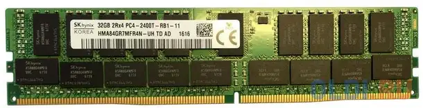 Оперативная память 32gb pc4-19200 2400mhz ddr4 dimm hynix hma84gr7mfr4n-uh, фотография 1