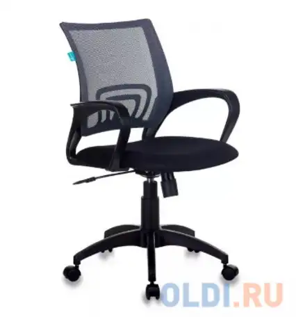 Кресло бюрократ ch-695n/dg/tw-11 спинка сетка серый tw-04 сиденье черный tw-11, фотография 1