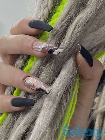 Укрепление гелем и Наращивание ногтей, фотография 10