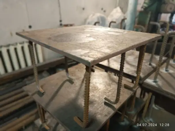 Косынка стальная для закладных изделии, фотография 4