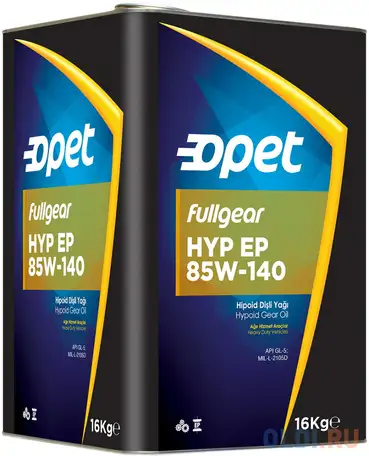 601216299 opet мин. тр.масло fullgear hyp ep 85w-140 gl-5 (16кг), фотография 1