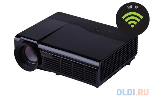 Проектор cactus cs-pro.09b.wxga-w 1200x800 3000 lm 2000:1 черный, фотография 1