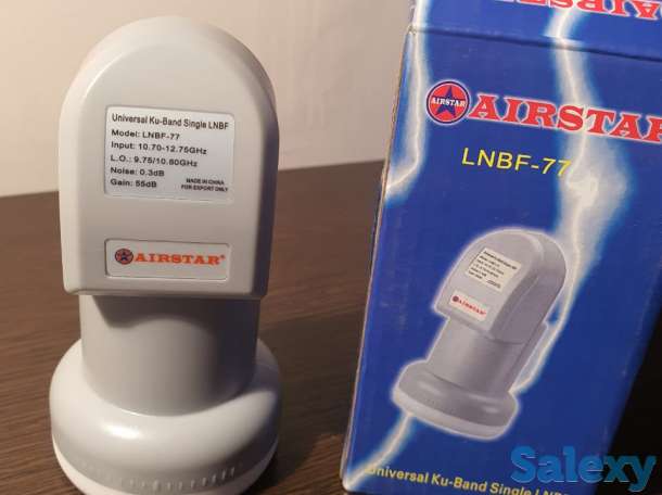 Спутниковая Lnb Ku Band 1 выход, конвертер,пушка на отау универсальная, фотография 3