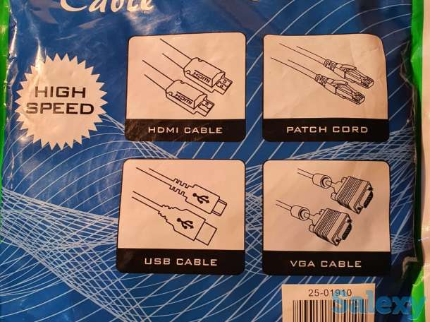 Кабель DVD AV-3RCA-3RCA, AM-AM три тюльпана шнур провод ДВД, фотография 3