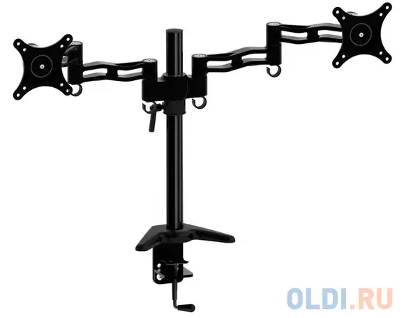 Кронштейн для мониторов cactus cs-vm-d08-bk черный 13