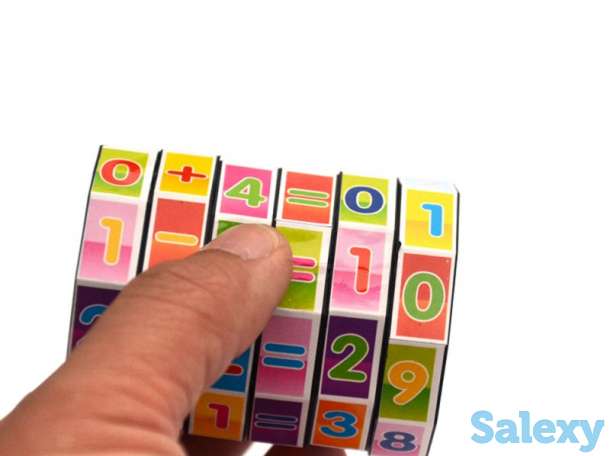 Интеллектуальная, образовательная игрушка - арифметический куб, фотография 1