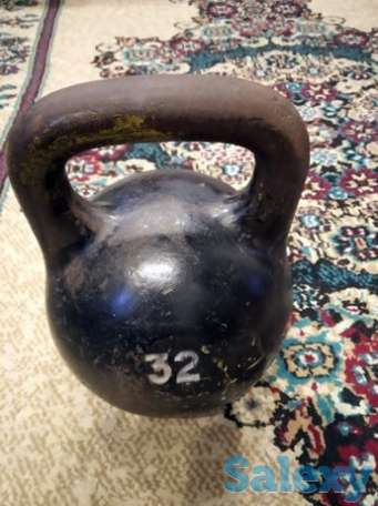 Гиря 32 кг чугун, фотография 1