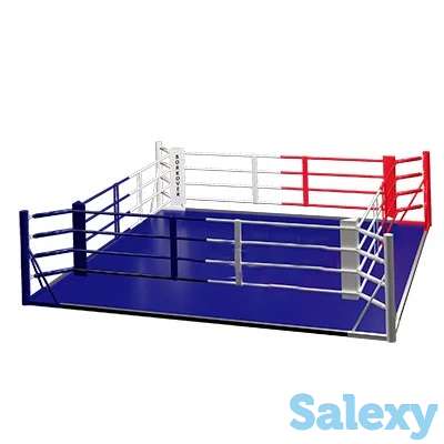 Ринг боксерский на раме 5 х 5 м (боевая зона), фотография 1