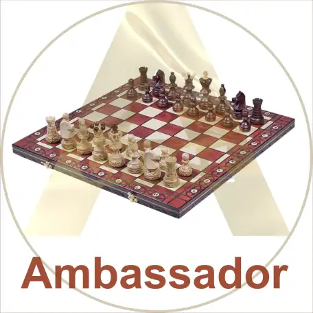 Шахматные наборы Ambassador, Olympic, Staunton, Tourist, фотография 1