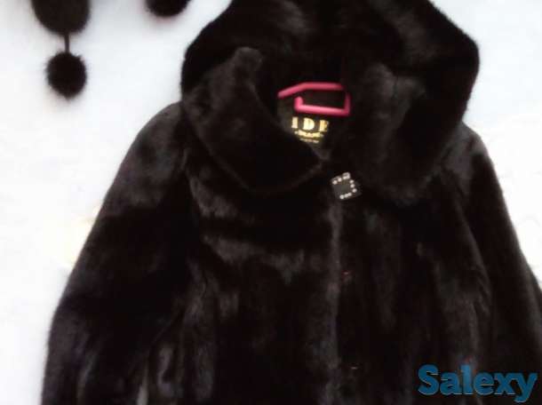 Продаю Норковую шубу/шапку б/у, фотография 1