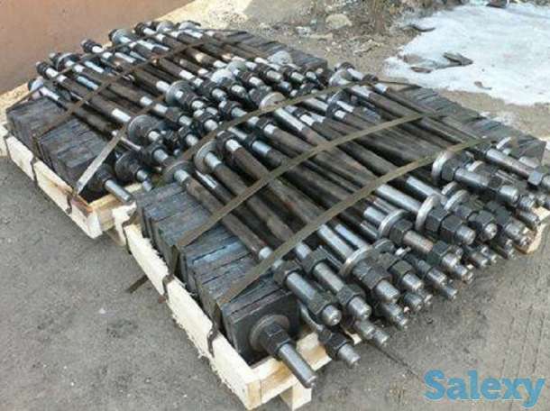 Фундаментные болты и анкерные блоки., фотография 3