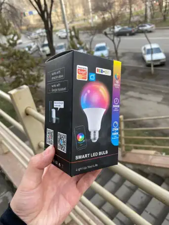 Умная лампочка 15W Яндекс Алиса, Маруся, Google Assistance, фотография 1