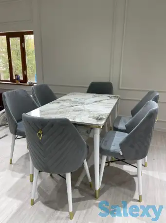 Турецкий комплект Стол и 6 стульев., фотография 4