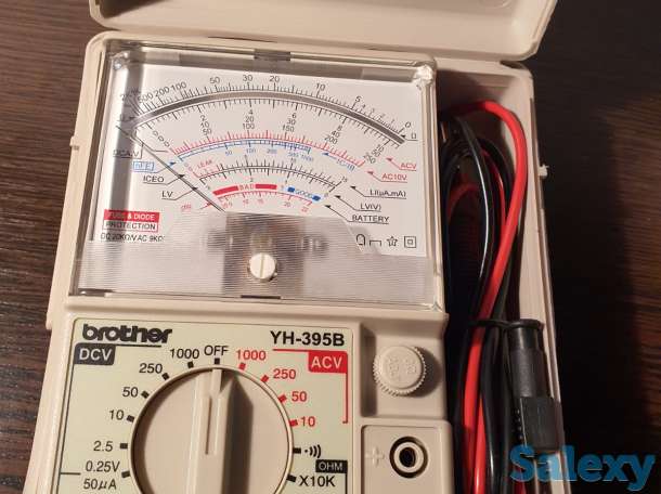 Аналоговый мультиметр Brother YH-395B, высокоточный, фотография 3