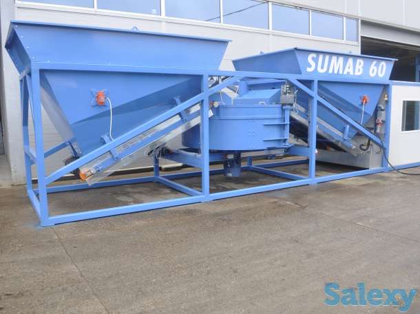 Мобильный бетонный завод Sumab К-60, фотография 1
