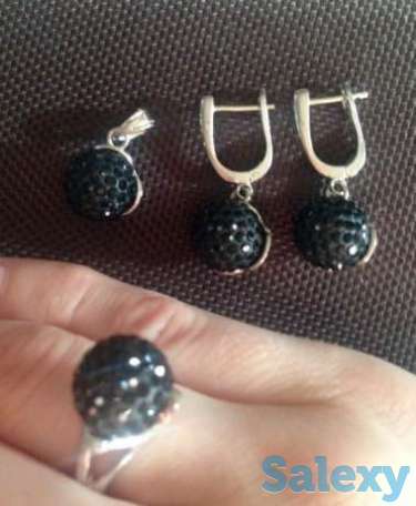 Серебряный комплект.С доставкой в подарок!, фотография 1