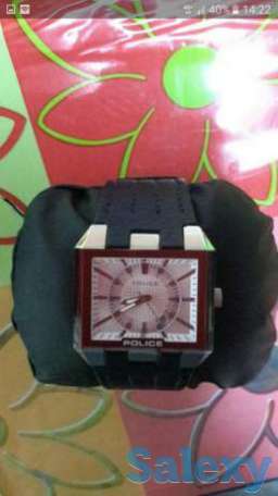 Обмен на телефон наручные фирменные часы 'Police ' Италия, фотография 1