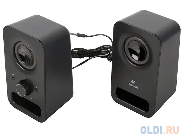 Колонки (980-000814) logitech z150 (2.0) black, фотография 1