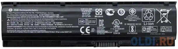 Аккумулятор для ноутбука hp hp omen 17-w/17t-w/pavilion 17-ab 550мач 10.95v hp, фотография 1