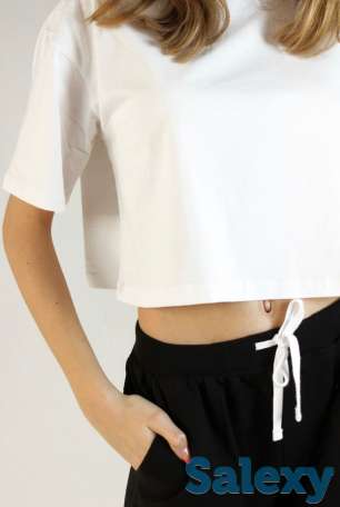 Кроп-топ (белый цвет), фотография 2