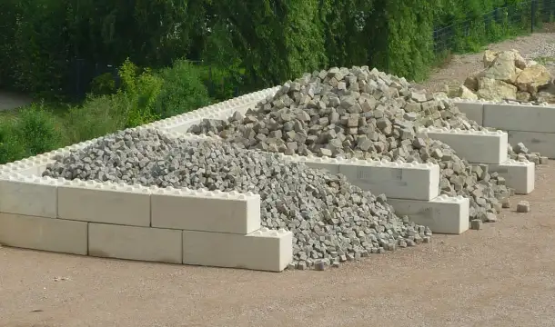 фундаментные блоки ФБС, бетонные лего-блоки, фотография 3