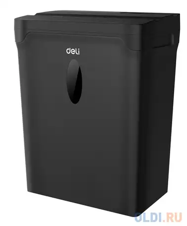 Шредер deli et015 черный (секр.p-4) фрагменты 5лист. 10лтр. пл.карты, фотография 1