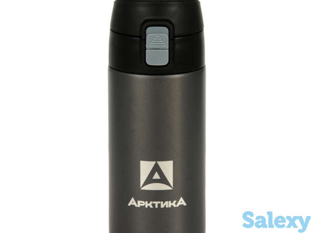 Термос-кружка арктика 705-350 0.35л текстурная черная, фотография 1