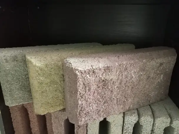 Пескоблоки пустотелые, полнотелые, гладкие, рваные и др., перегородки и т.д., фотография 2